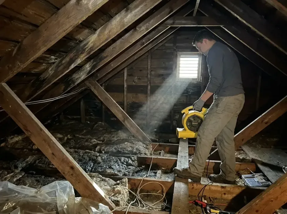 attic-water-damage-drying-proc-007 — frequently asked questions, Emergency Water Extraction & 24/7 Flood Response in Glendal…